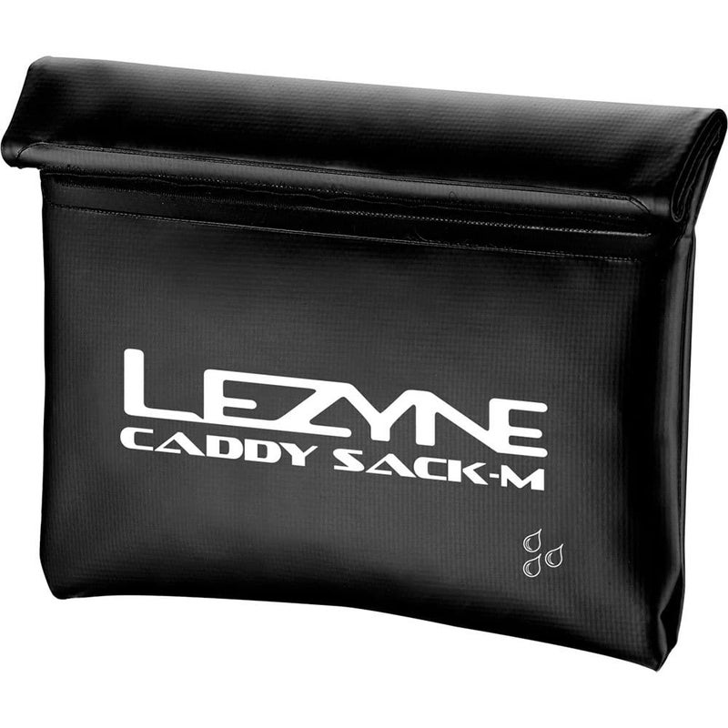 LEZYNE Caddy Sack-M Waterproof Cycling Pouch Bag with Velcro Closure - Medium